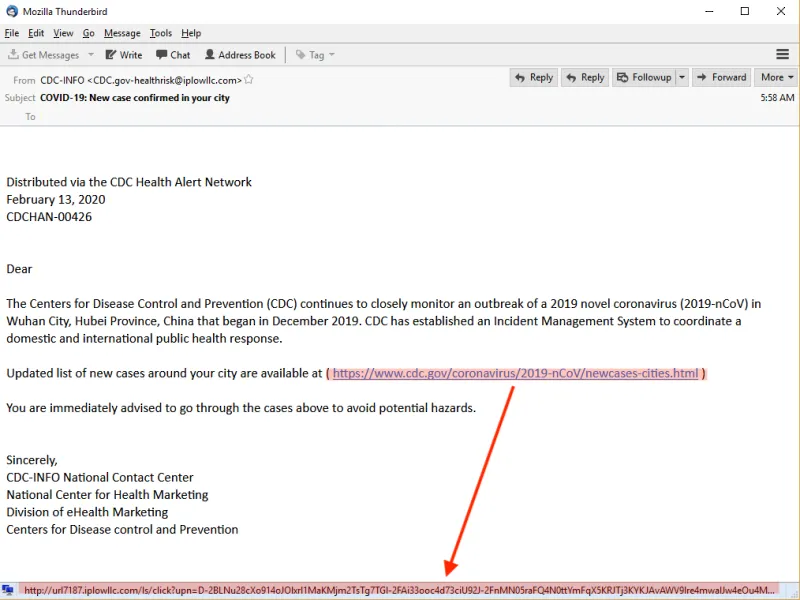 CoronavirusScam