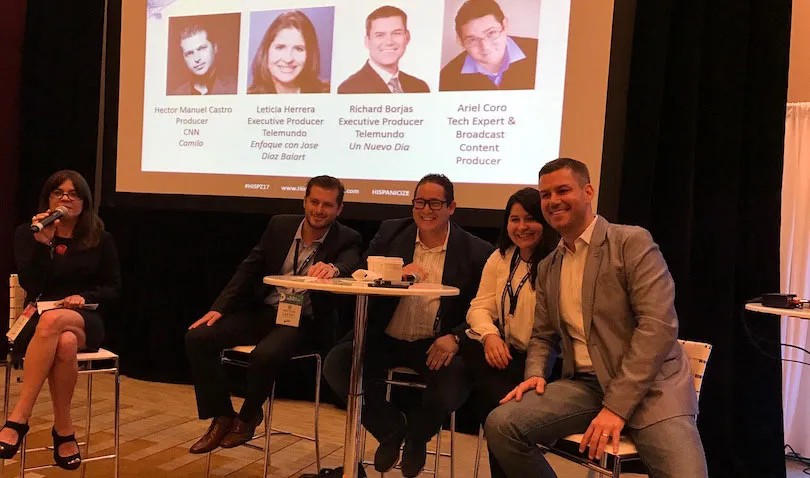 Coro participates in Panel - Cafecito with Producers of Top Hispanic Morning Shows
