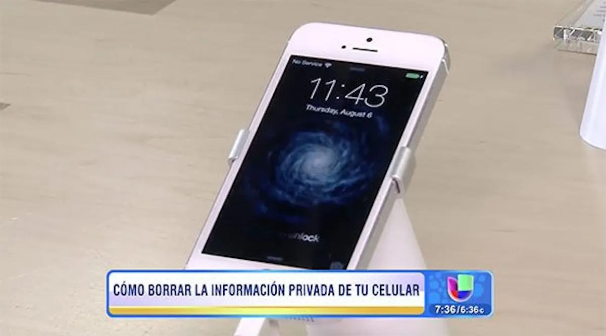 How to wipe clean your cell phone before trading it in.